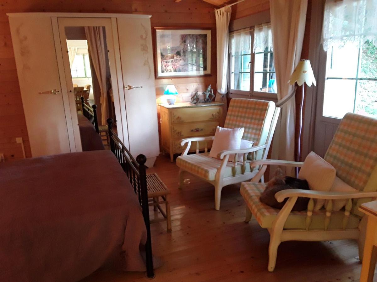 Le Chalet De La Grenouille Verte Tursac Kültér fotó
