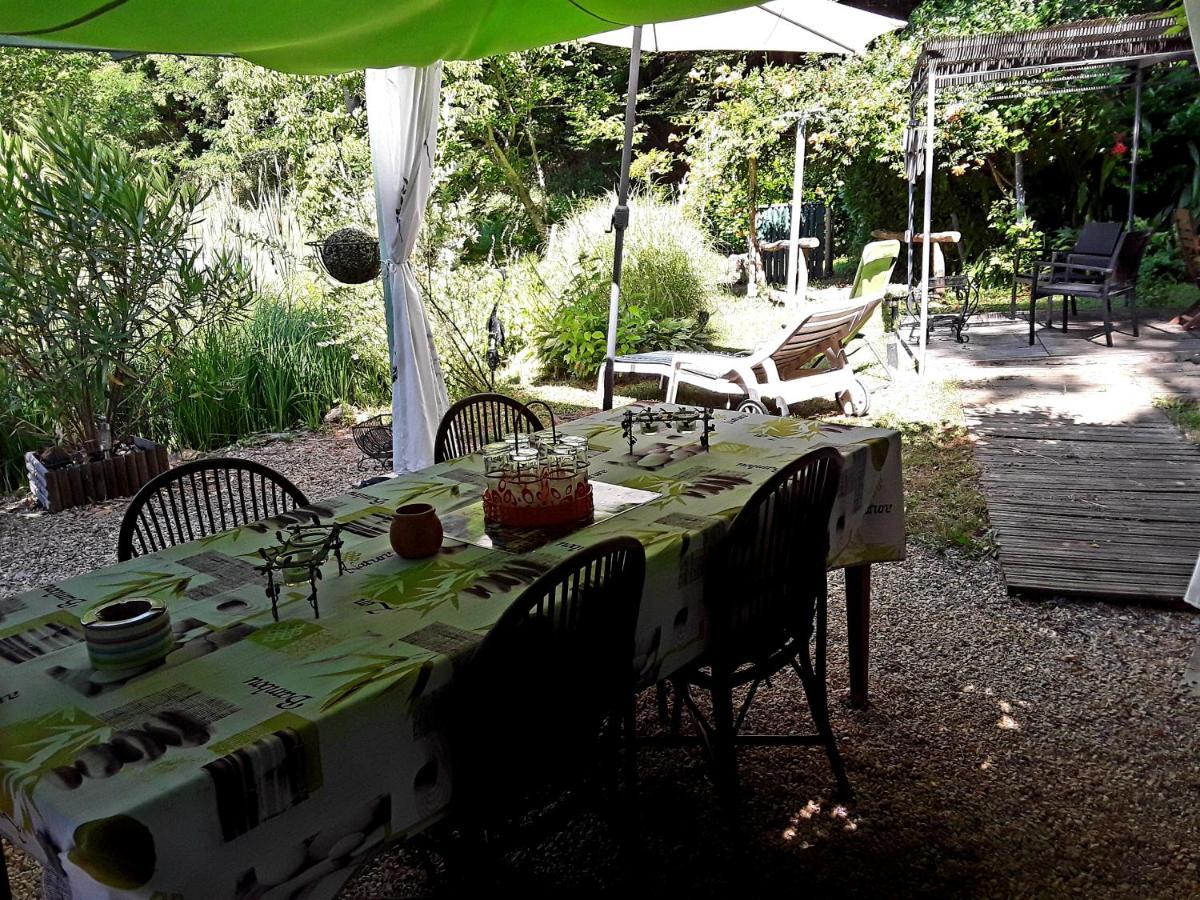 Le Chalet De La Grenouille Verte Tursac Kültér fotó