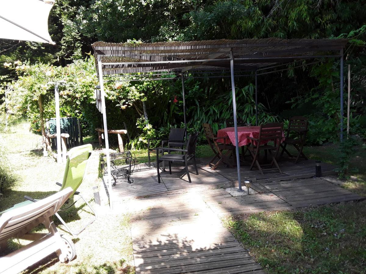 Le Chalet De La Grenouille Verte Tursac Kültér fotó